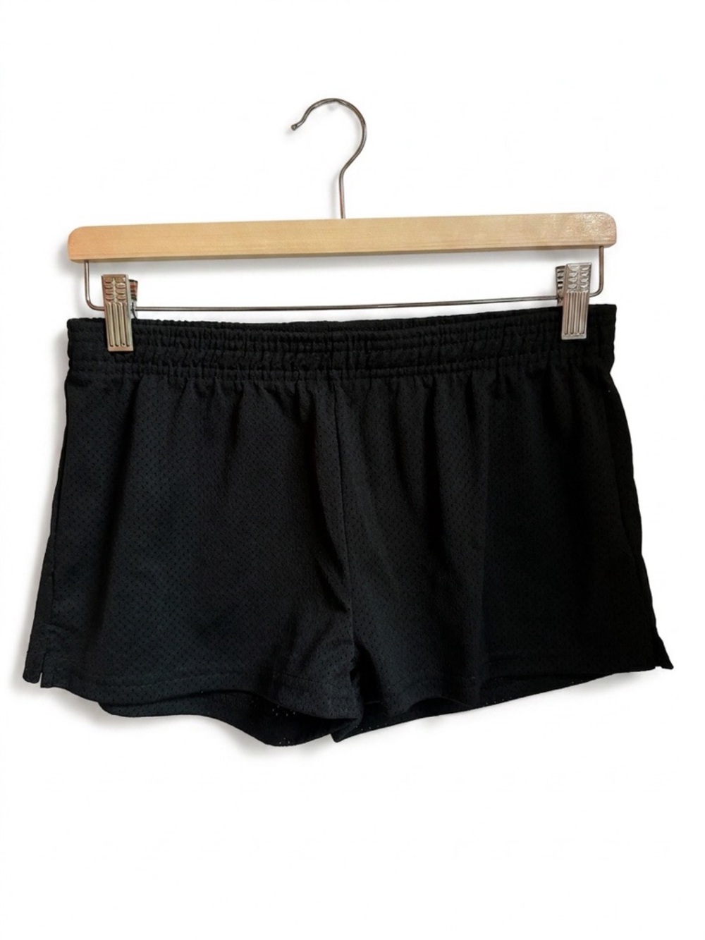 Los Angeles Apparel Black Athletic Mesh Shorts